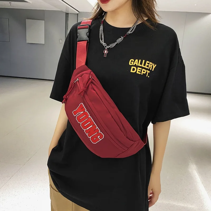 Chest bag fashion brand sports country fashion summer travel shoulder bag casual Japan Style cross-body bag for women