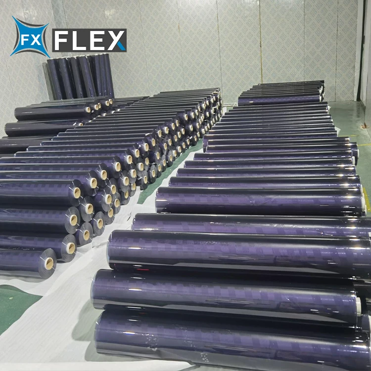 FLFX 1000D Heavy Duty PVC Clear Plastics and PVC Transparent Tarpaulin Roll Clear