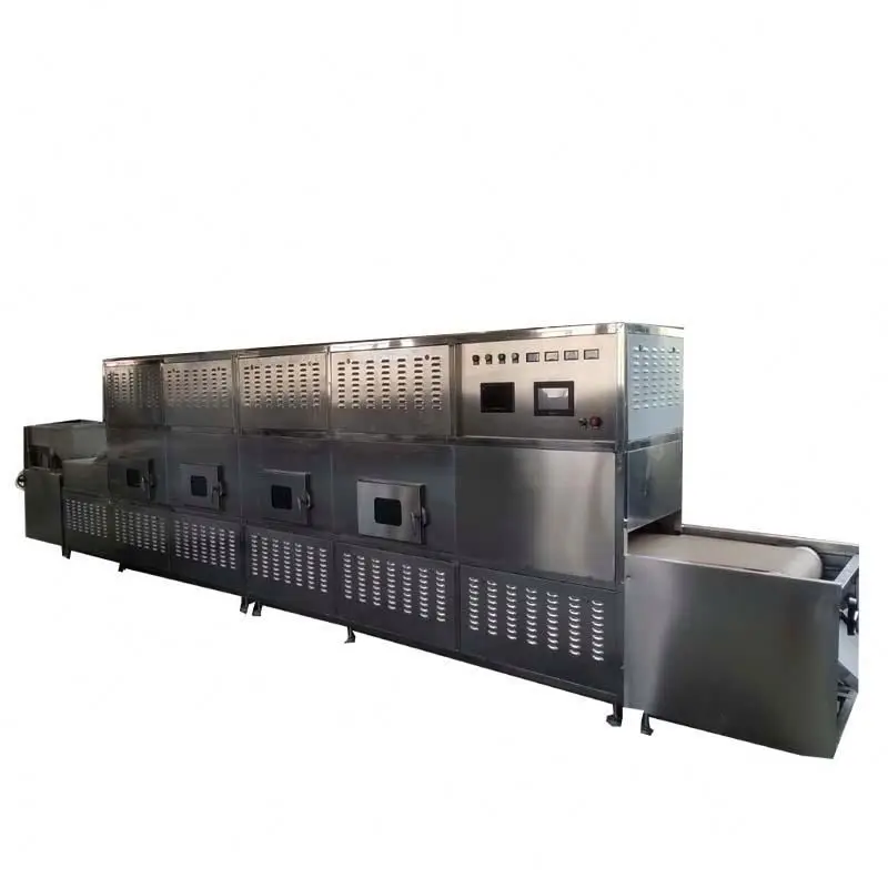 Microwave defrosting aquatic products equipment