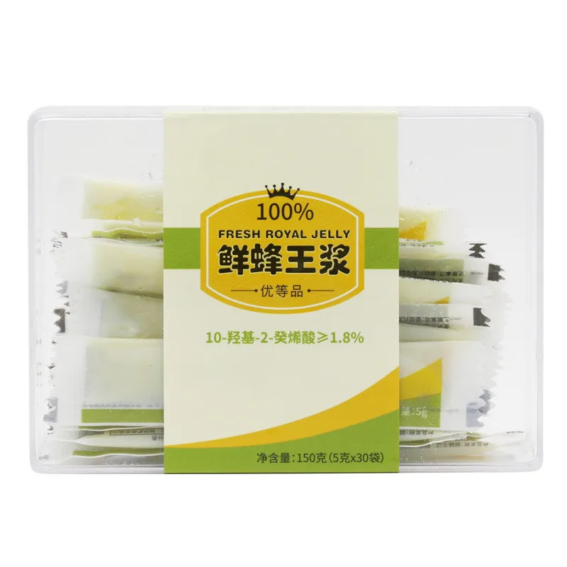 OEM Customized  Independent Packing Royal honey Fresh Natural honey Spring Pulp Superior Products 100% Pure High Royal honey