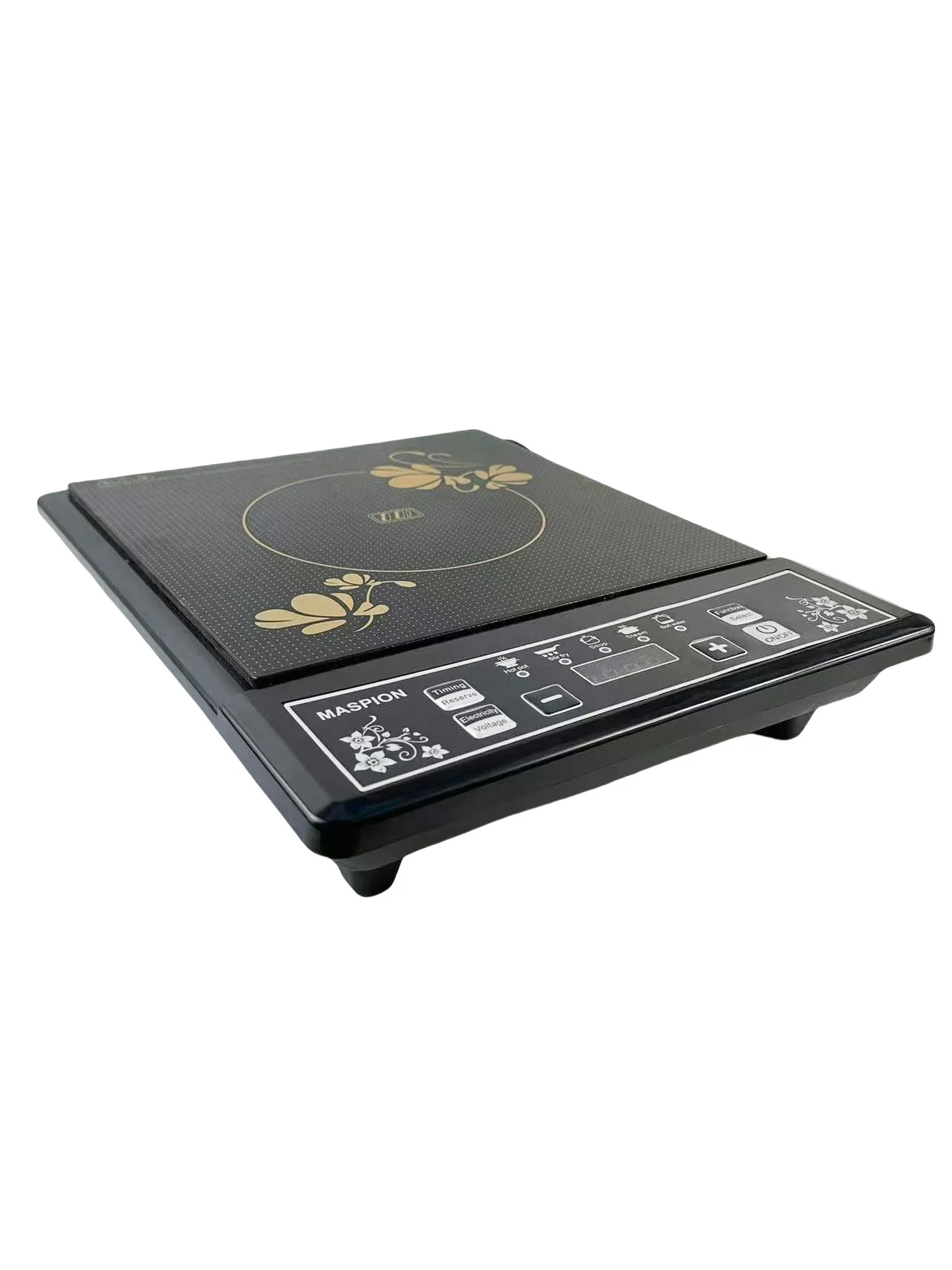 Button Type Induction Cooker Temperature Timer Perfect Commercial Induction Cooktop Cooker Electric 2200w Induction Hob