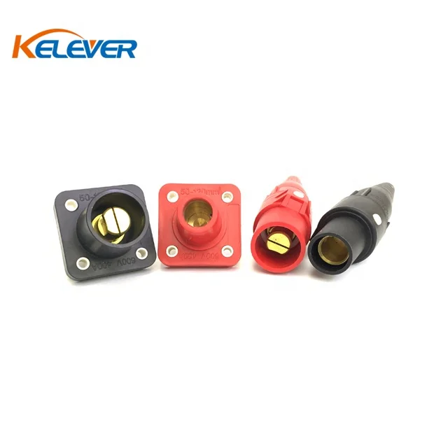 400a male camlock panel mount power socket connector