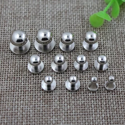 Factory wholesale brass round head the pacifier nail for phone case,monk Head Button