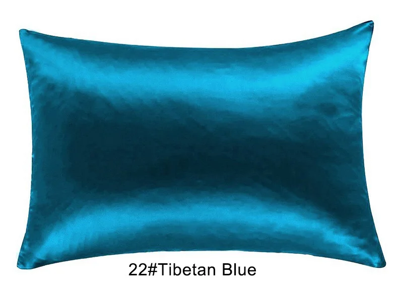 Super Soft and Breathable Preferential Price Real Silk Fabric 100% Pure Mulberry Silk Pillow Case Zipper Style