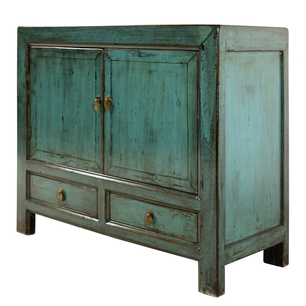 
Solid wood color furniture antique furniture bar cabinet East Art storage cabinet Shabby furniture home storage sideboard 