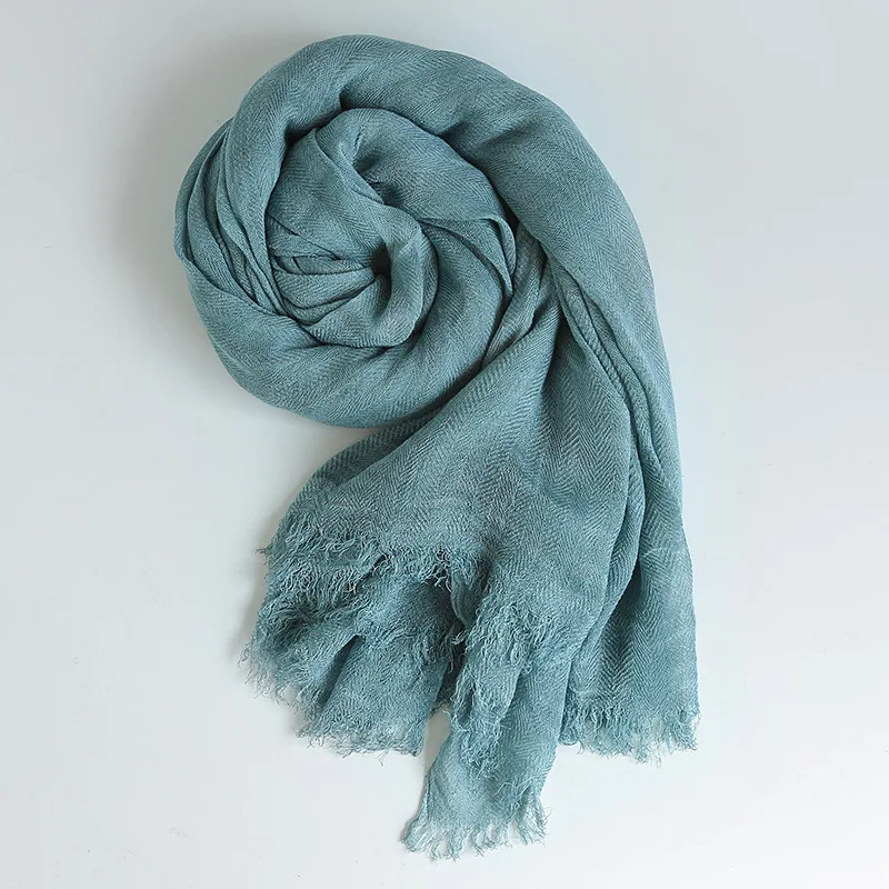 Hot Sale Plain Modal Shawl Popular Muslim Soft Lenzing Modal Scarves Fashion Women Cotton Hijab