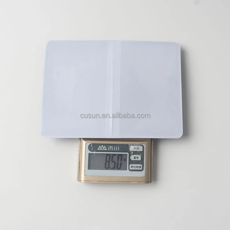 Customized Logo Soft PVC Plastic Oyster Card Holder Vinyl Folding ID Bank Card Holder