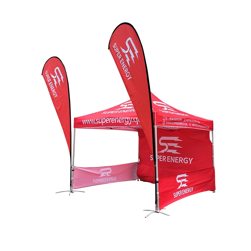 printed logo aluminum 300D fabric pop up tent display advertising tent trade show gazebo tent