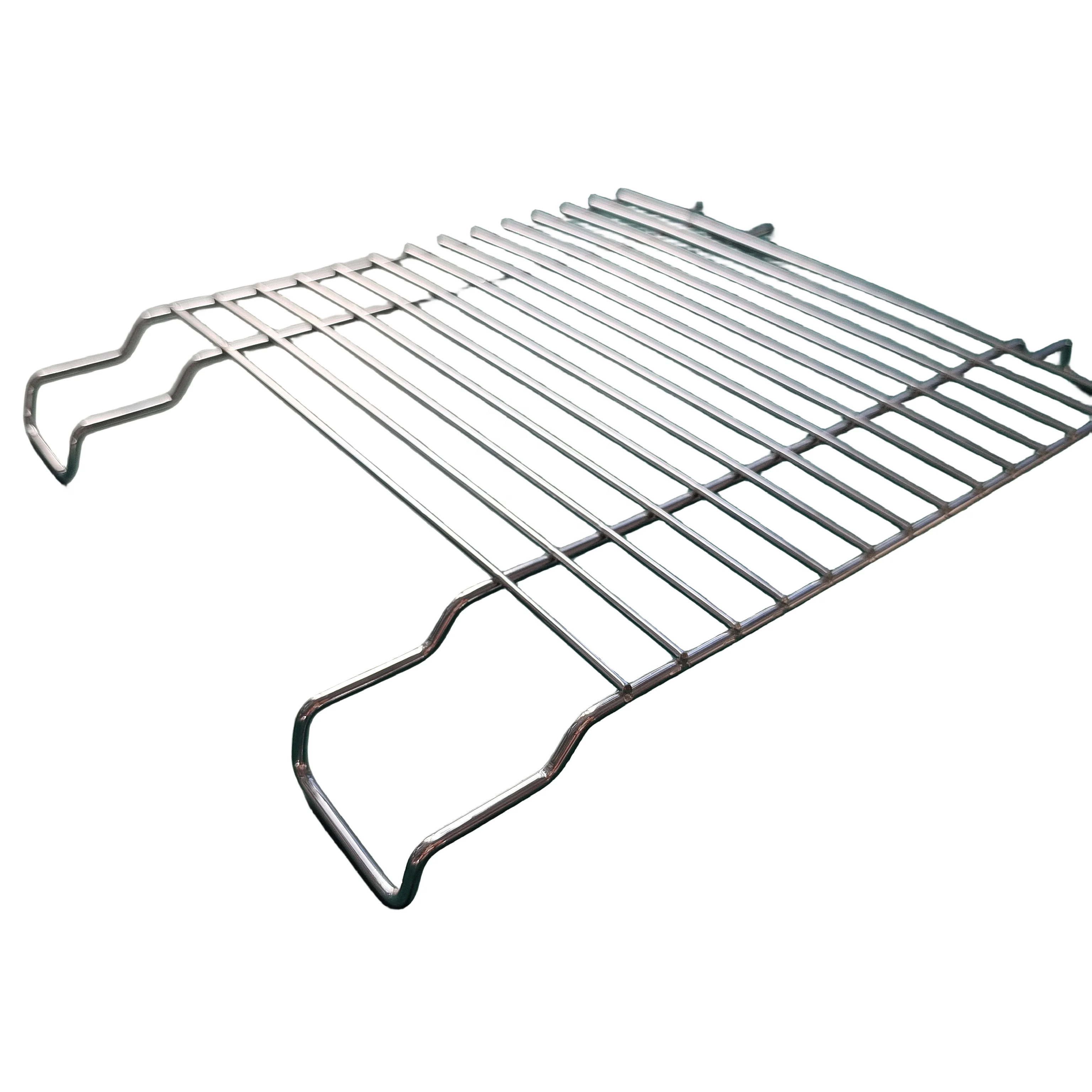 Durable Stainless Steel BBQ Grilling Basket for Meat Fish & Vetable Electric Infrared Cooker Spare Parts Square & round Shape