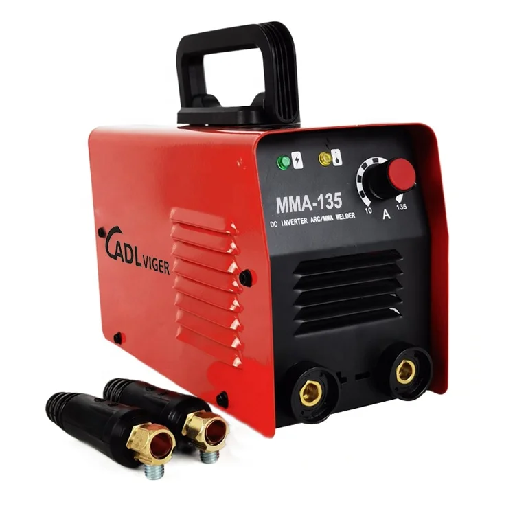 Cheap In stock Inverter Mini Welding machine MMA-135A arc welder for 2.5mm 3.2mm electrode use