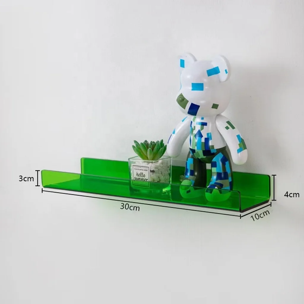 Acrylic riser display shelf Candy shelf display wall Kitchen shelf riser