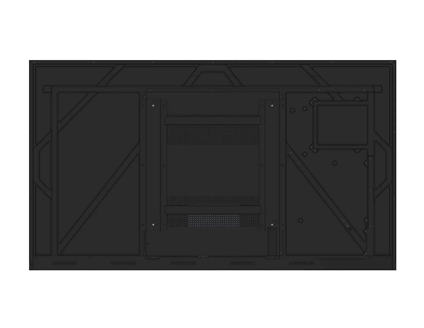 32 43 55 Inch Indoor Menu Display Advertise Video Player Android LCD Touch Screen Digital Signage Advertising Screens