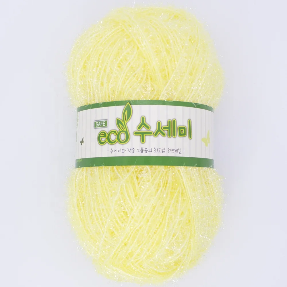 ECO Basic Yarn (Scrubbing Dish Yarn Assorted Colors for Crochet & Knitting Multi Pack Variety Colored Assortment)