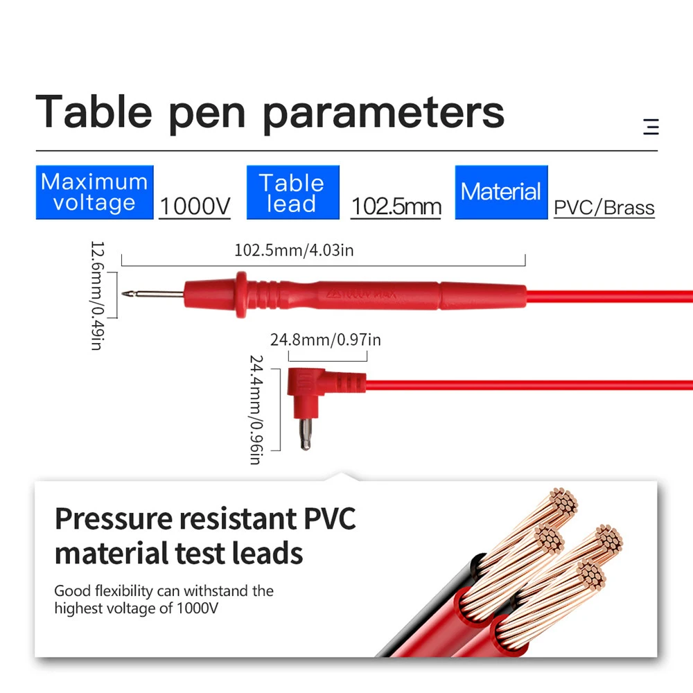 Gaqqee AN8205C Digital Multimeter AC/DC Ammeter Volt Ohm Tester Meter Multimetro With Thermocouple LCD Backlight Portable Meters