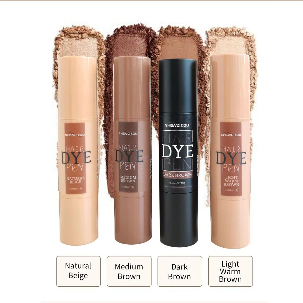 Новое поступление 10 г ручка для волос «сделай сам» кружевной оттенок красящий консилер окрашивания