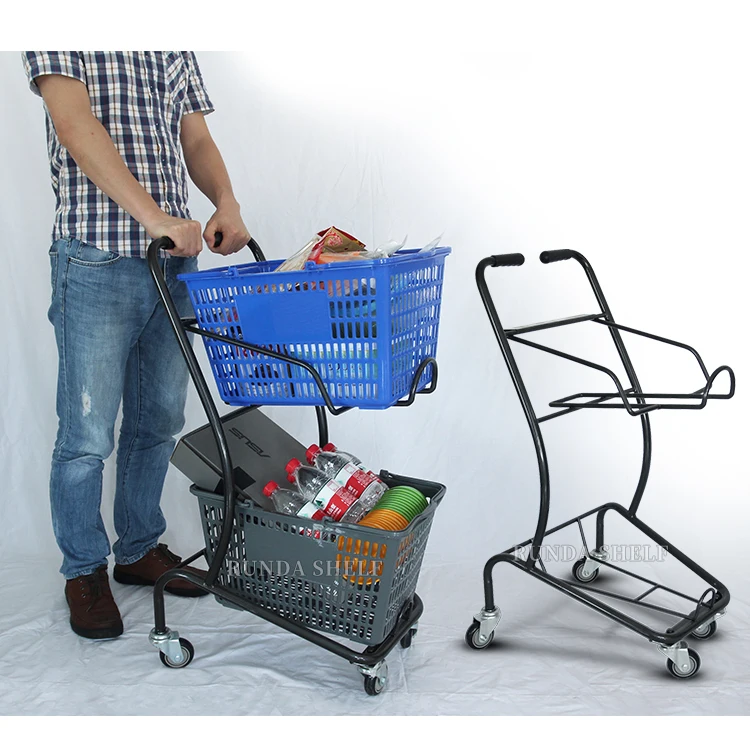 type dry powder fire extinguishers removable basket shopping trolley with rubber corner bumper