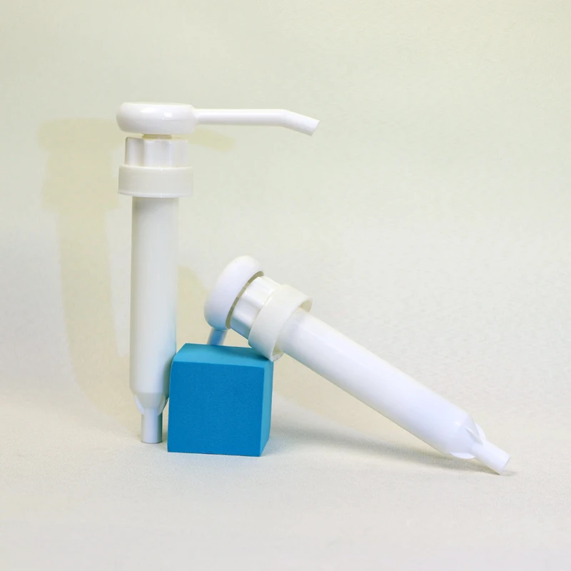 Food Grade Dosing Pump Sugar Syrup Pumps 38/400 1 Gallon Bottle With Long Nozzle Screw Cap