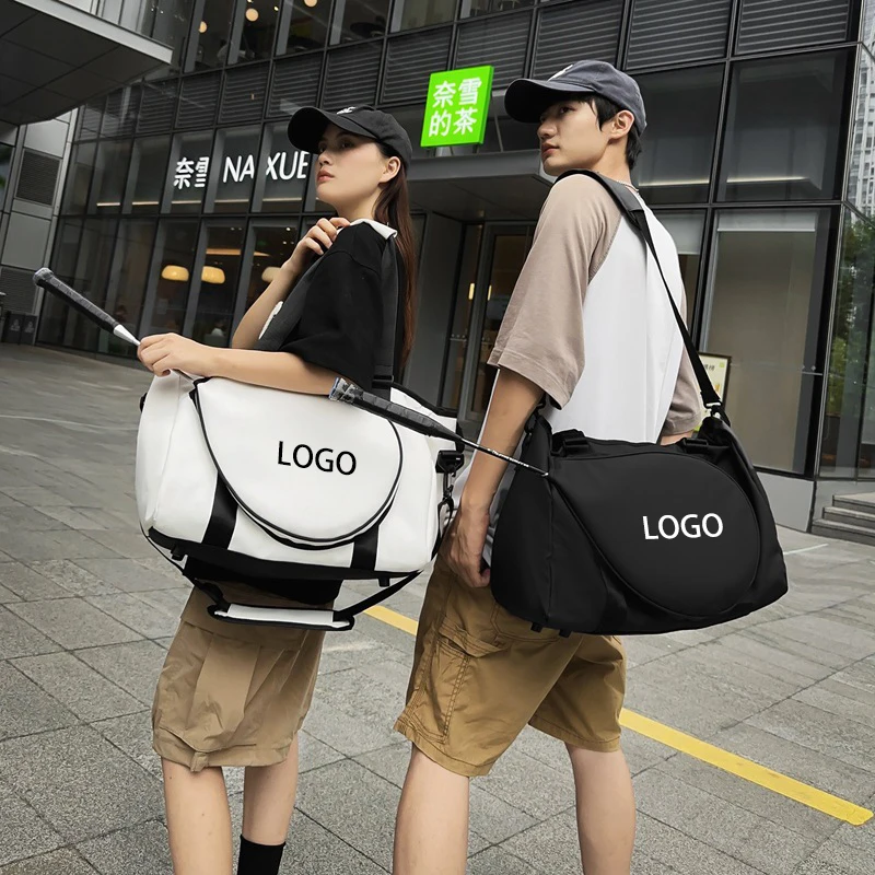 Wholesale Duffel Gym Racket Badminton Shoulder Tote Bags Portable Paddle Tennis Sport Bags for Women Men