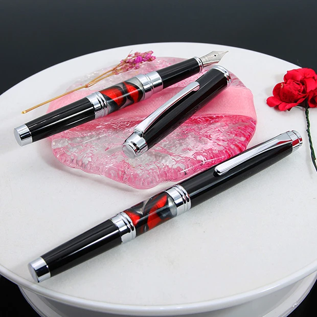 Business Gift Calligraphy Metal Pen Set Hot Selling High Quality Fountain Pen