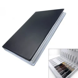 Custom Packing Leather Box Brochure Watch Band Packaging Sale Display Collection Book Watch Strap Show Book