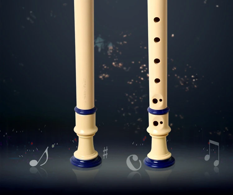 Starway Wholesale 6 8 Hole Style ABS Plastic Student Flute Recorder For Promotion Musical Instrument For Gift