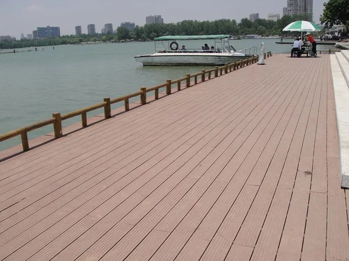 Hot Sale Outdoor WPC Laminate Flooring Swimming Pool Wooden Decking