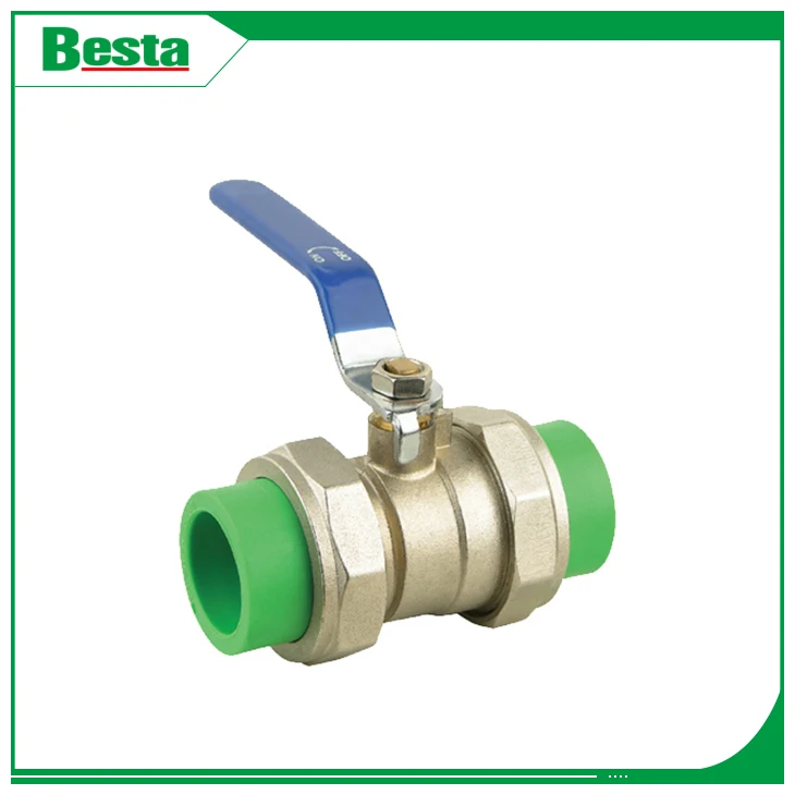 
Hot Selling Factory Prices Ppr Product Valve Water Union ball Valve Ppr brass ball valve 