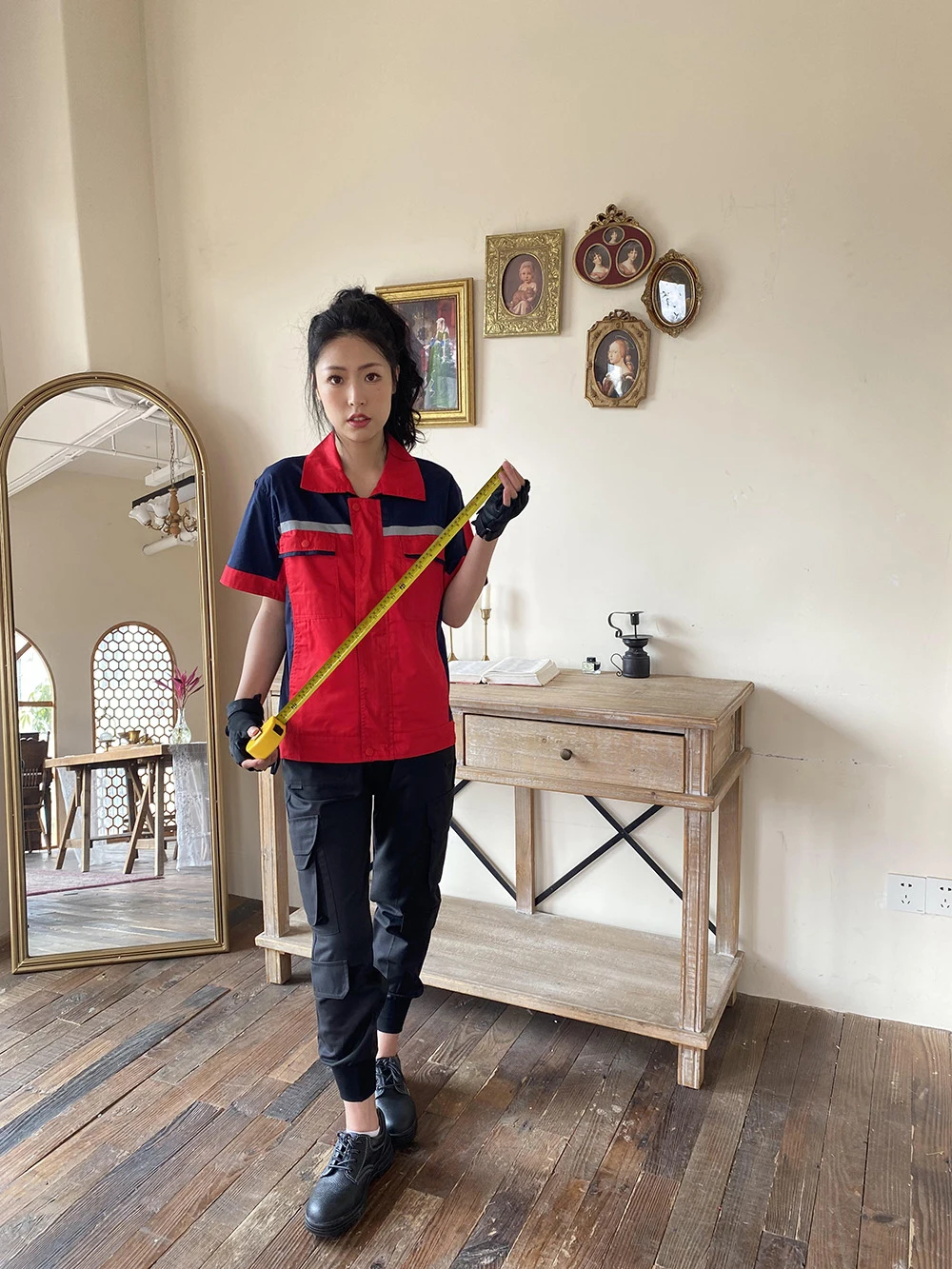 No Minimal Cheap Work Clothes Workwear Uniform Industry Working Outdoor Plus Size Cargo Pant Trouser for Female