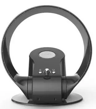 Wall mounted leafless fan bladeless fan