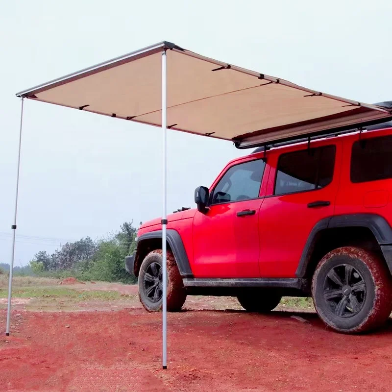 Factory Price 4x4 Off Road Pull Out Shelter Tent Car Roof Side Awning For Camping And Hiking