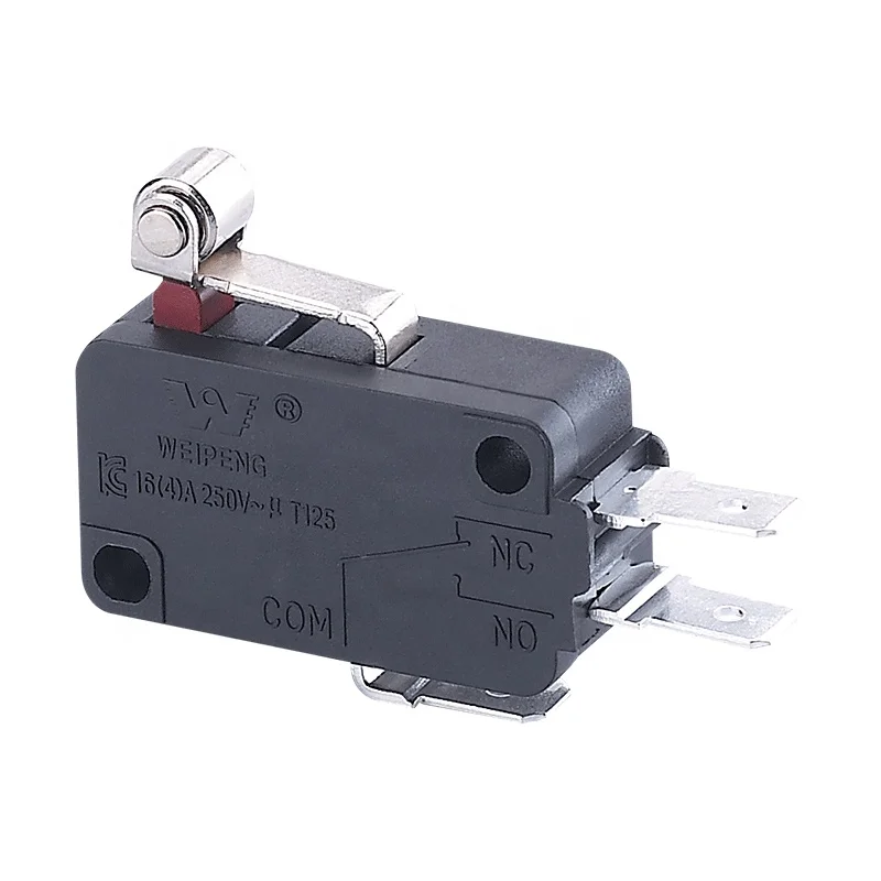  UL KC VDE Kw3a oz 3 контакта 5A/16A 10t105 микро переключатель с рычагом и металлическим