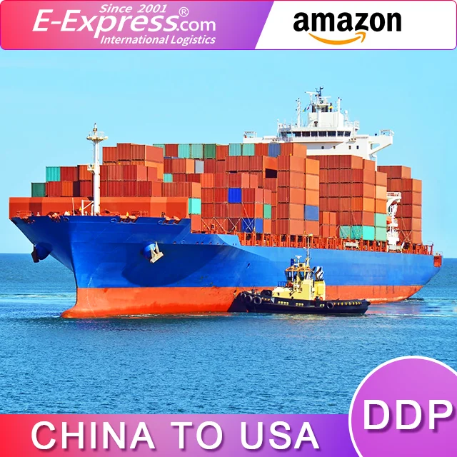Amazon FBA China to USA top 10 international shipping agent DDP LCL sea freight forwarder