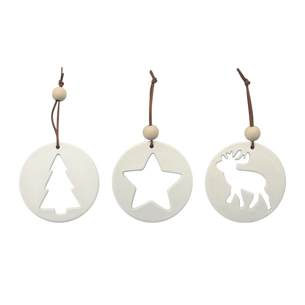 Wholesale Seasonal Party Gift Merry Christmas Home Decoration Christmas Hanging Christmas Tree Ornament Plaque