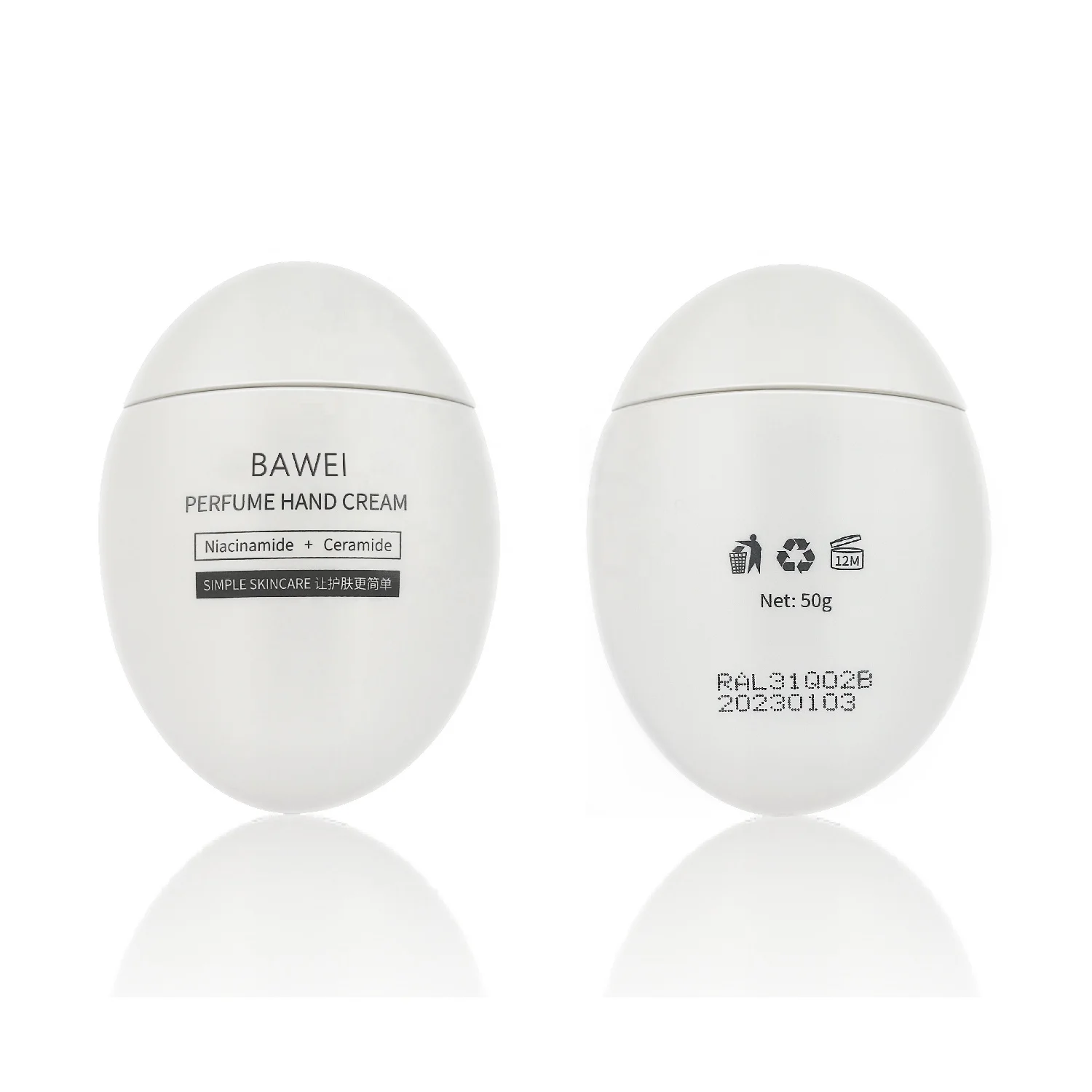 OEM ODM Natural Organic Goat Milk Snail Anti-wrinkle Soft Lightening Perfume Hand Cream Moisturizing Hand Moisturizer