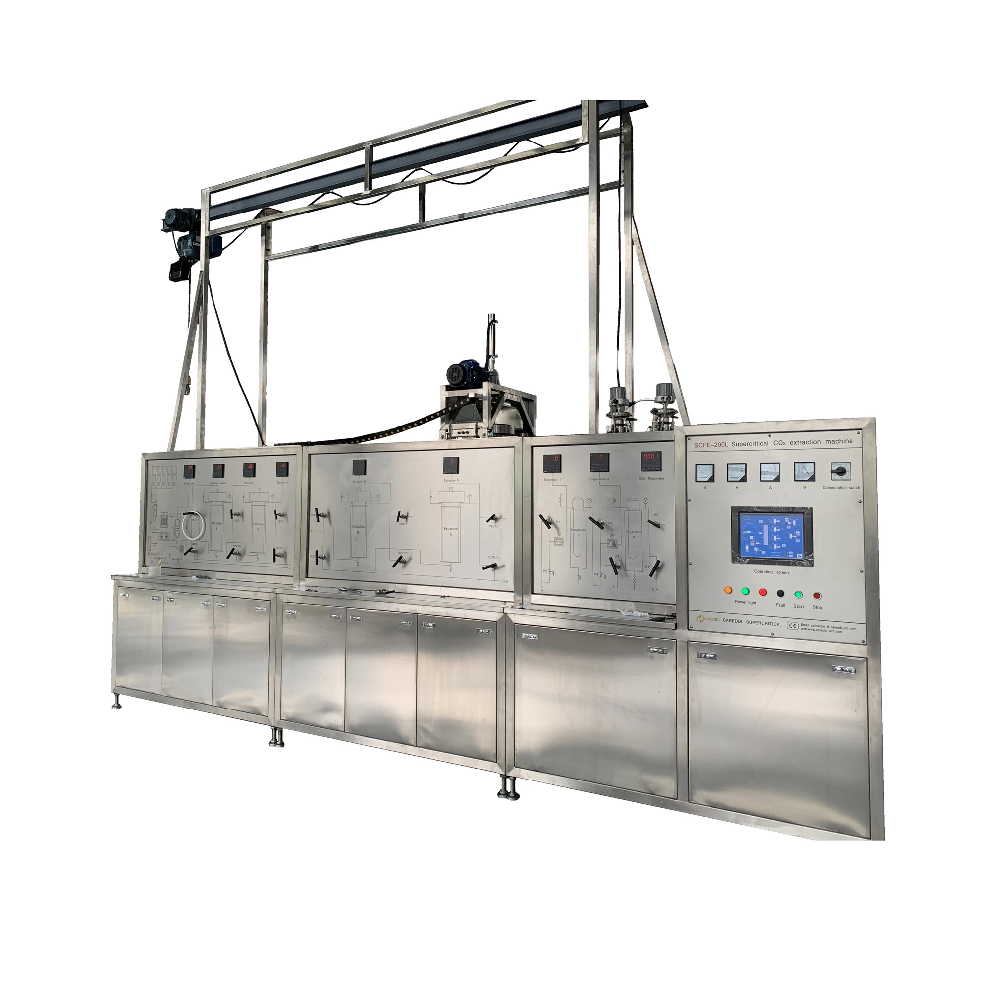 CBD Oil Extraction Machine with Supercritical CO2 Extraction Machine with Industrial Production Scale