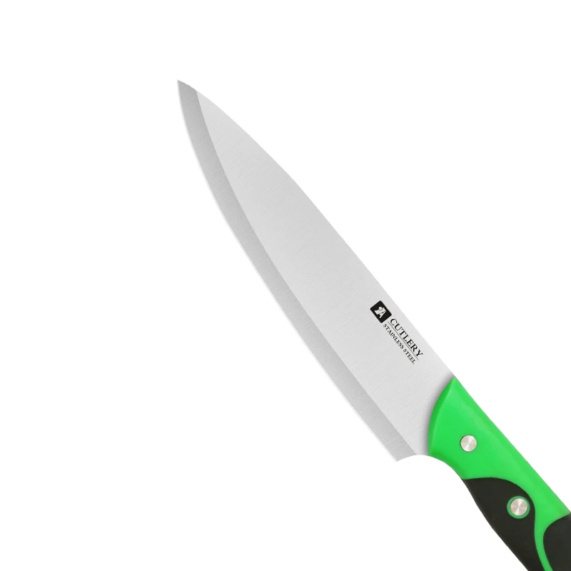 High quality kitchen cutlery 5pcs chef knife set stainless steel slicing knife cooking kitchen knivers