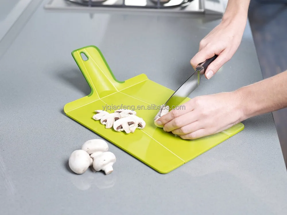 Hot Seller Foldable Plastic Cutting Kitchen Prep Mat Flexible Chopping Board