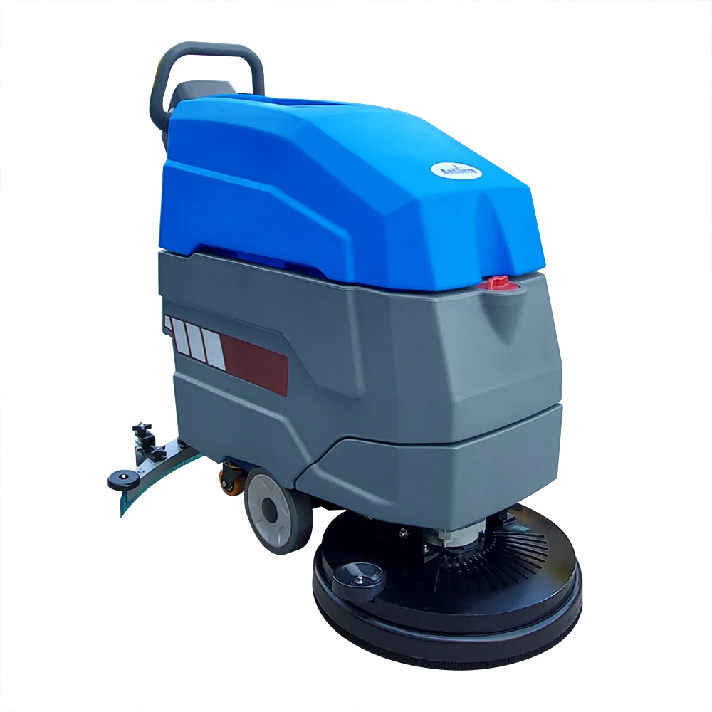 High Performance Durable Hand Push Floor Scrubber