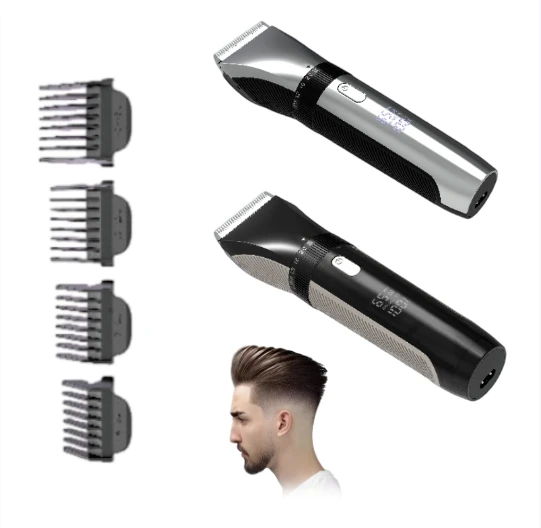 Electric Clippers Cordless Rechargeable Hair Cut Machine Barber Use Hair Clipper