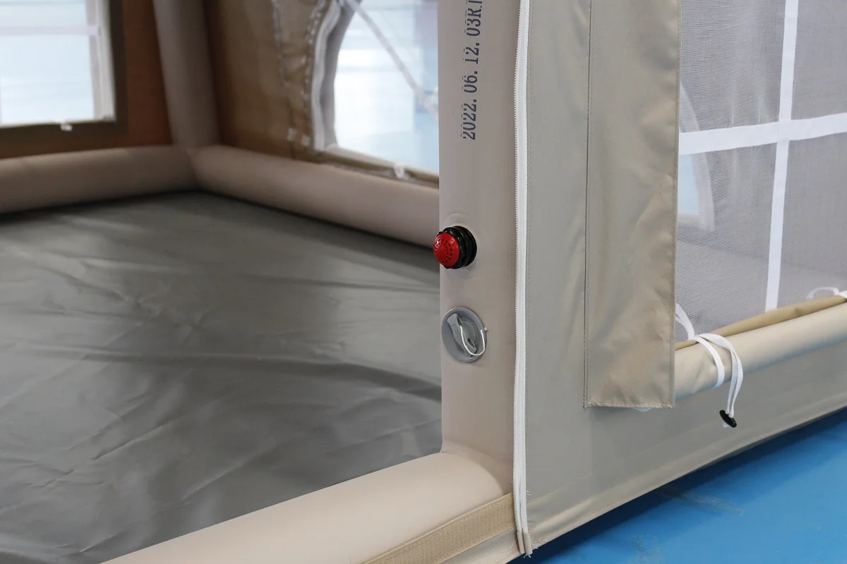 High Quality Oxford Fabric Air Tube Blow Up Tourist House Camping Tent Outdoor Portable Inflatable House Tent