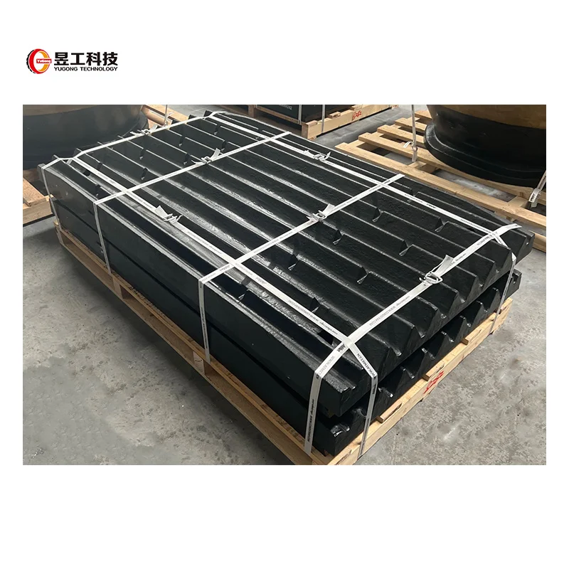 Factory direct sales high wear resistant High Manganese Steel  jaw crusher tooth plate