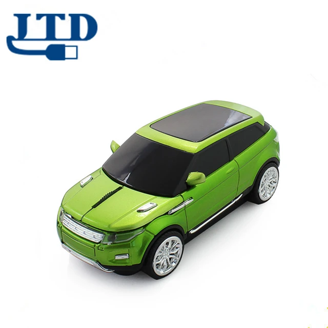 Cool Sport SUV Car Shape 2.4GHz Wireless Optical Mouse 1600DPI SUV Mice Cordless Office School Mouse with USB Receiver for PC