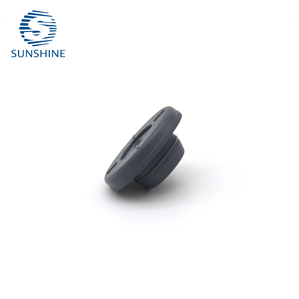 13mm 26mm grey pharmaceutical butyl medical rubber stopper for infusion bottle