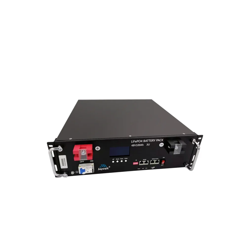 Widely Used 5KW Rack mounted solar lithium-ion batteries 48V LiFePO4 Battery Cabinet 100Ah 50Ah for renewable energy systems
