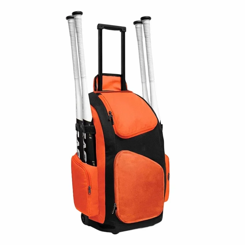 Новая водонепроницаемая сумка для путешествий по низкой цене лучшее качество бейсбольные сумки с колесами