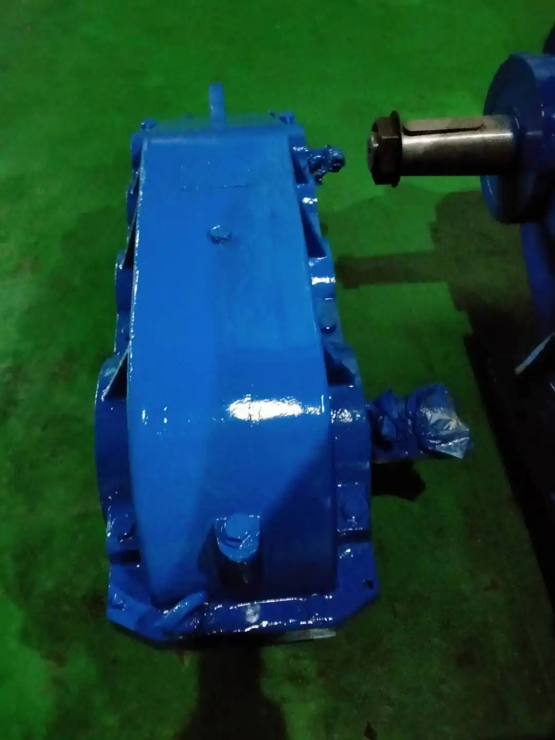 Chinese 3 stage 1:50 Ratio with stepper motor cylindrical gear Reducer for grinding machine