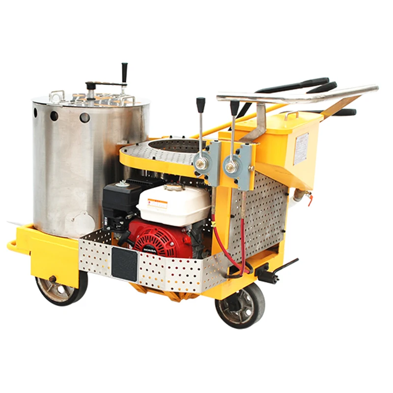 High-Quality Modern Road Line Marking Machine for Concrete Surfaces - Manual Operation with 15mm Standard Marking Width
