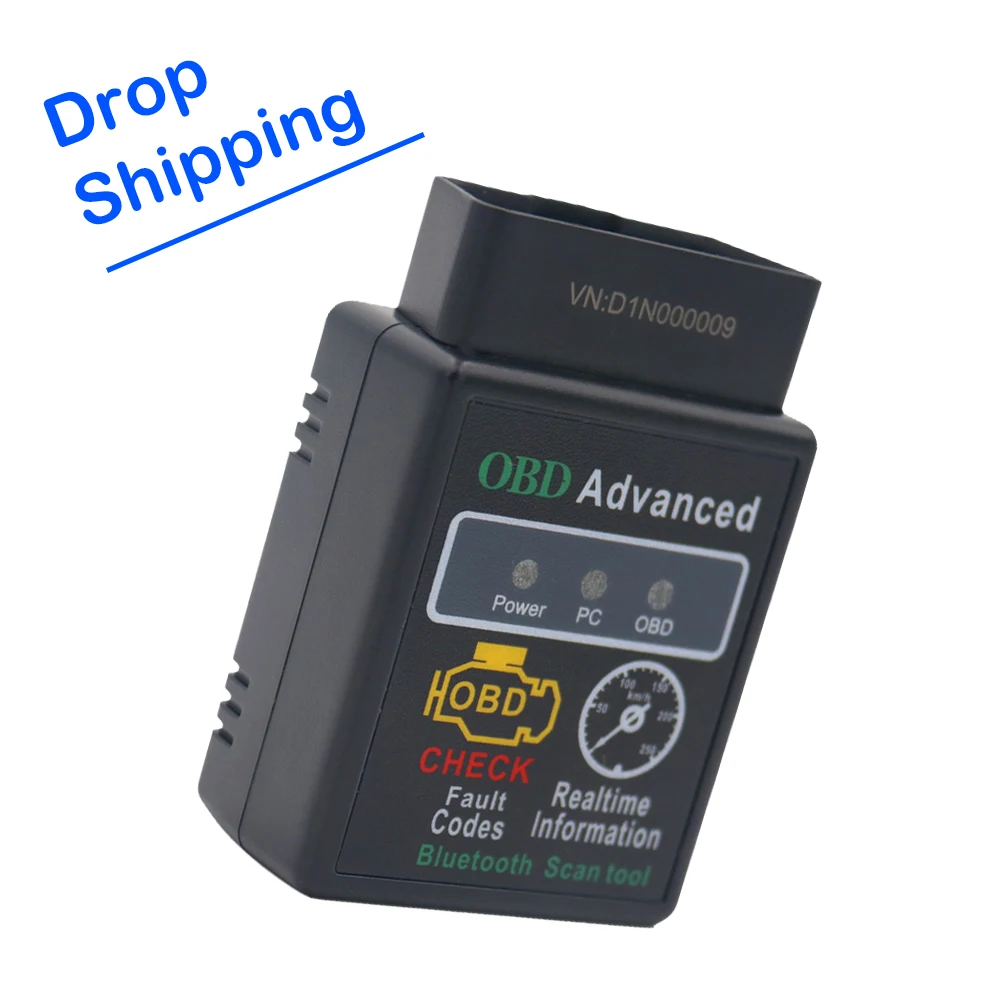 Lonauto Портативный Автомобильный сканер obd 2 bluetooth 4 0 v1.5 считыватель кодов диагностический инструмент obd2
