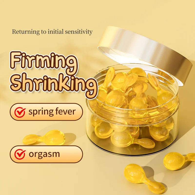 CokeLife 10 Pieces Safe Care Vaginal Tightening Gel Capsules Lubrication Sexual Exciting Vaginal Oil Capsules