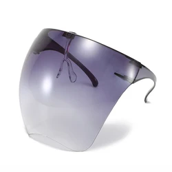 DOISYER quality Men  omen colorful oversize protective glasses candy color anti fog face shield glasses faceshield sunglasses